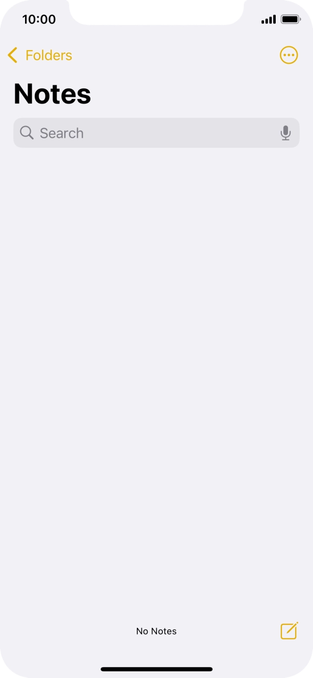 Slide your finger upwards starting from the bottom of the screen to return to the home screen.
