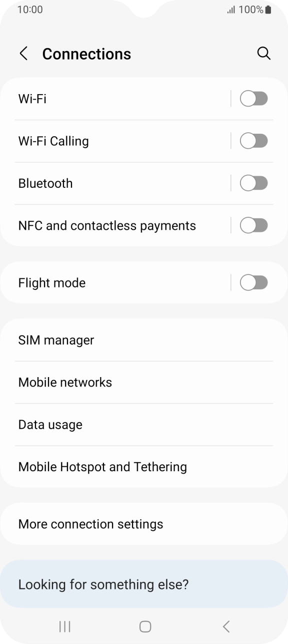Press Wi-Fi. Press Wi-Fi.