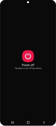 Press Power off.