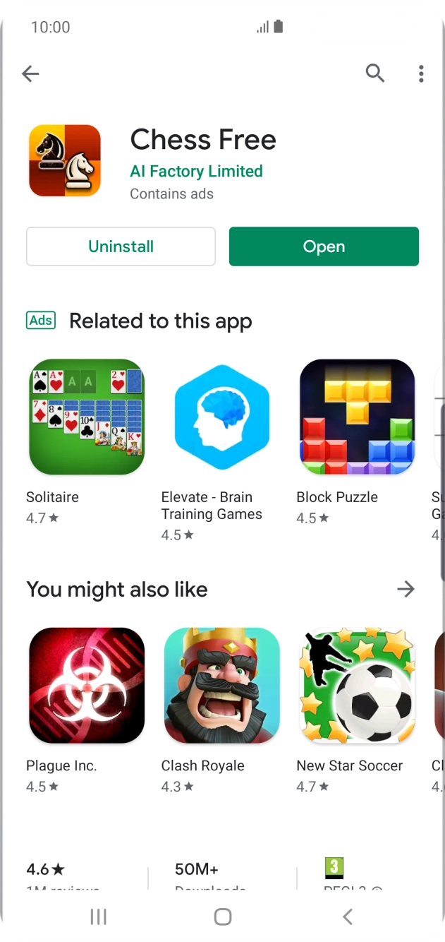 Press the Home key to return to the home screen. Press the Home key to return to the home screen.
