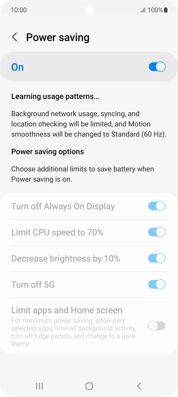 Press the Home key to return to the home screen. Press the Home key to return to the home screen.