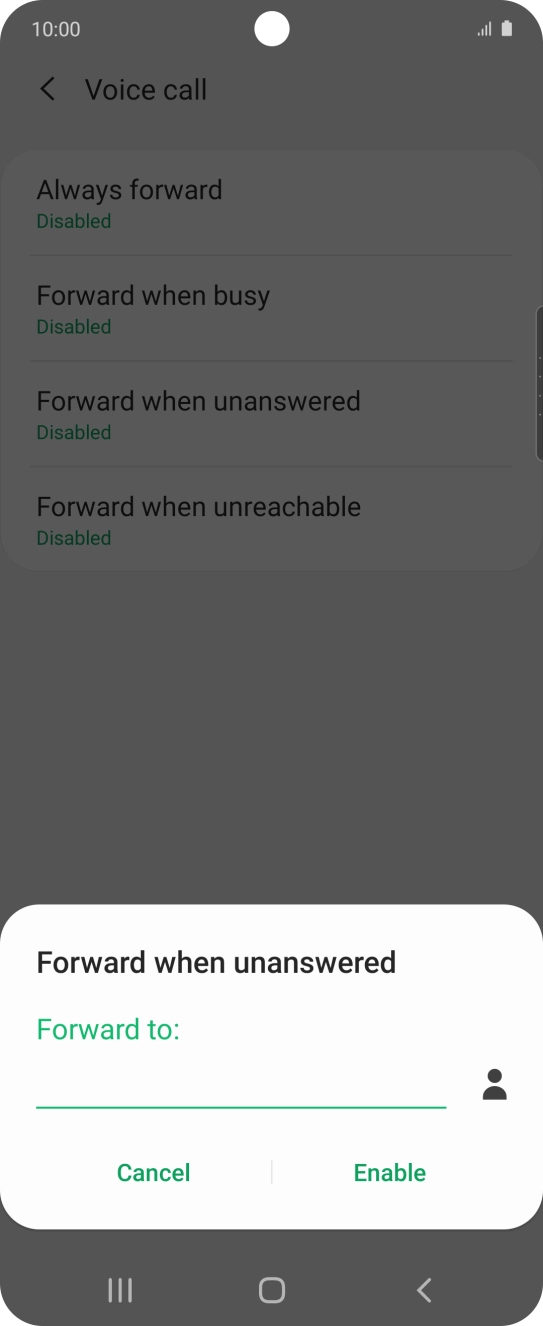 Key in 901 and press Enable.