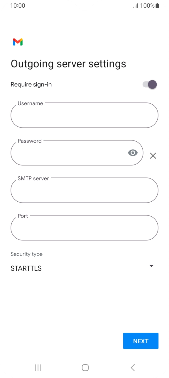 Press the indicator next to 'Require sign-in' to turn on the function. Press the indicator next to 'Require sign-in' to turn on the function.