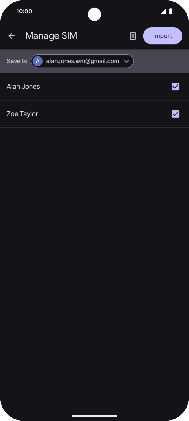 Press the drop down list next to 'Save to'.