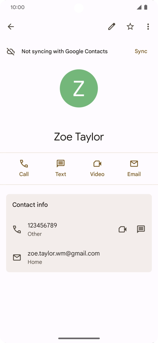 Press the required number.