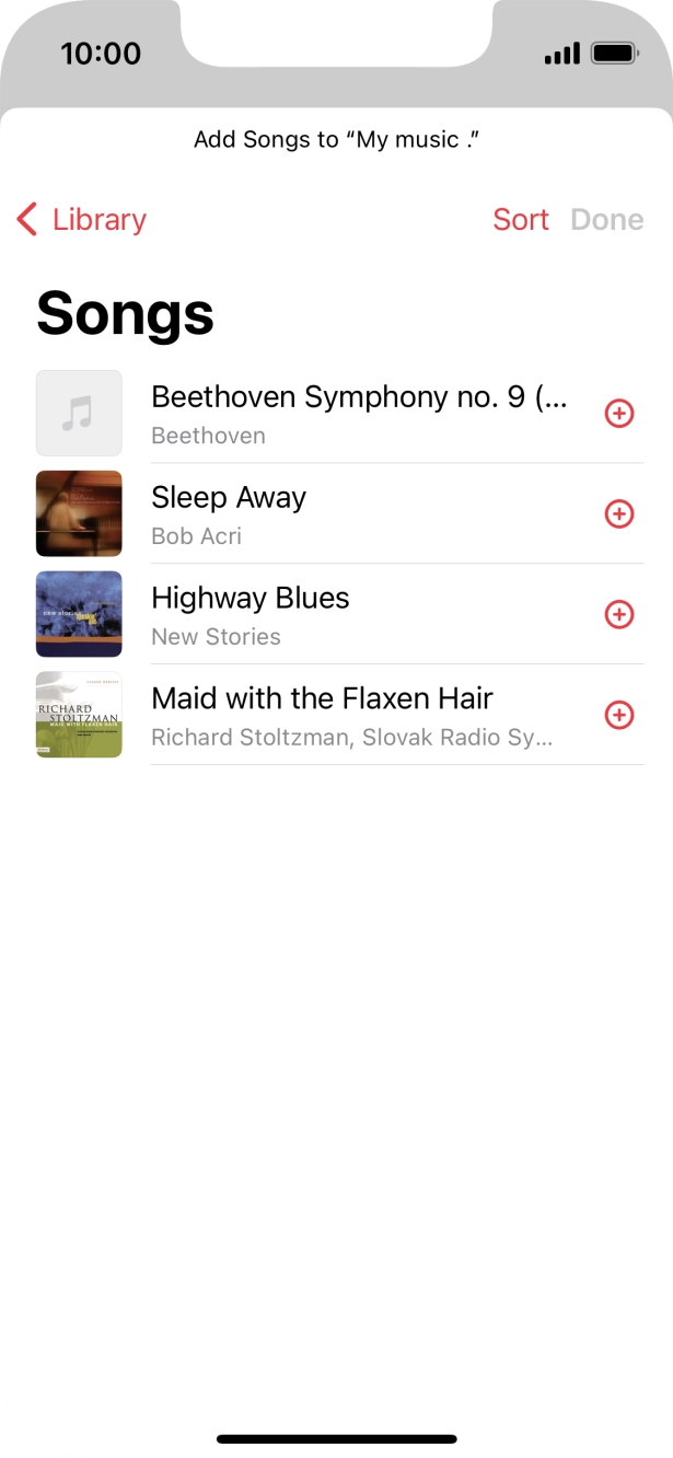 Go to the required category and press the required audio file. Go to the required category and press the required audio file.
