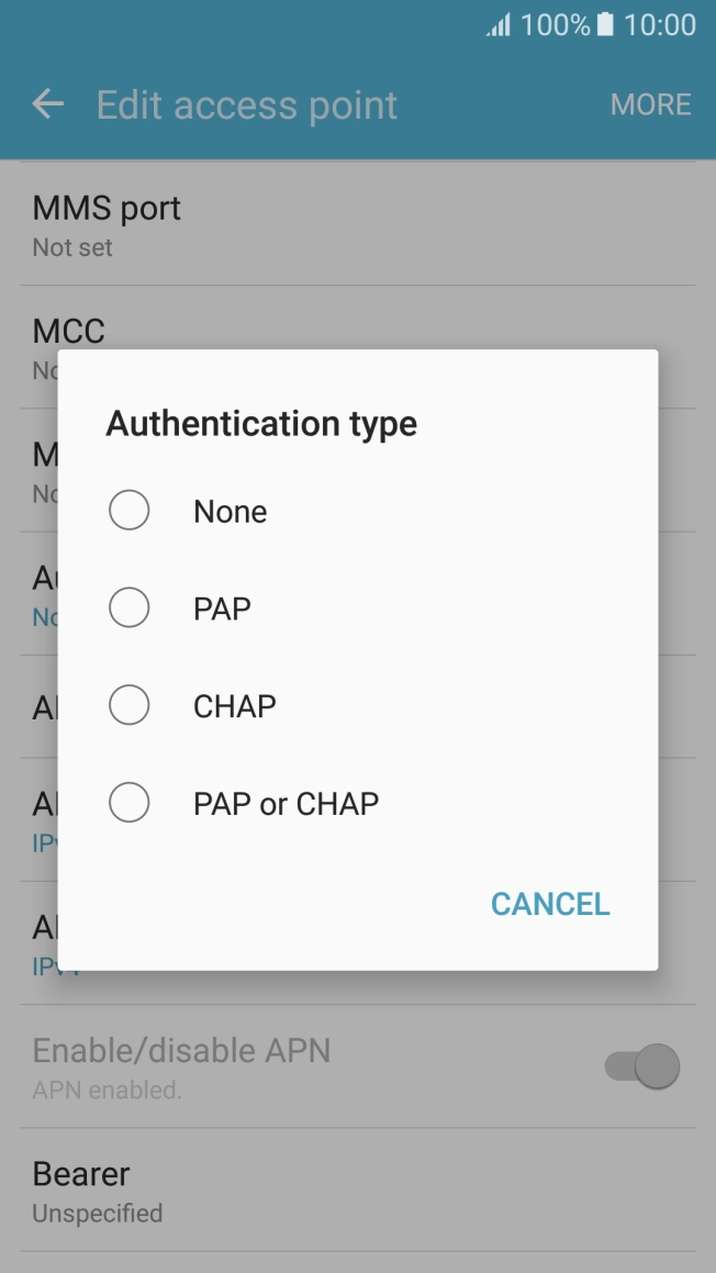 Press PAP. Press PAP.