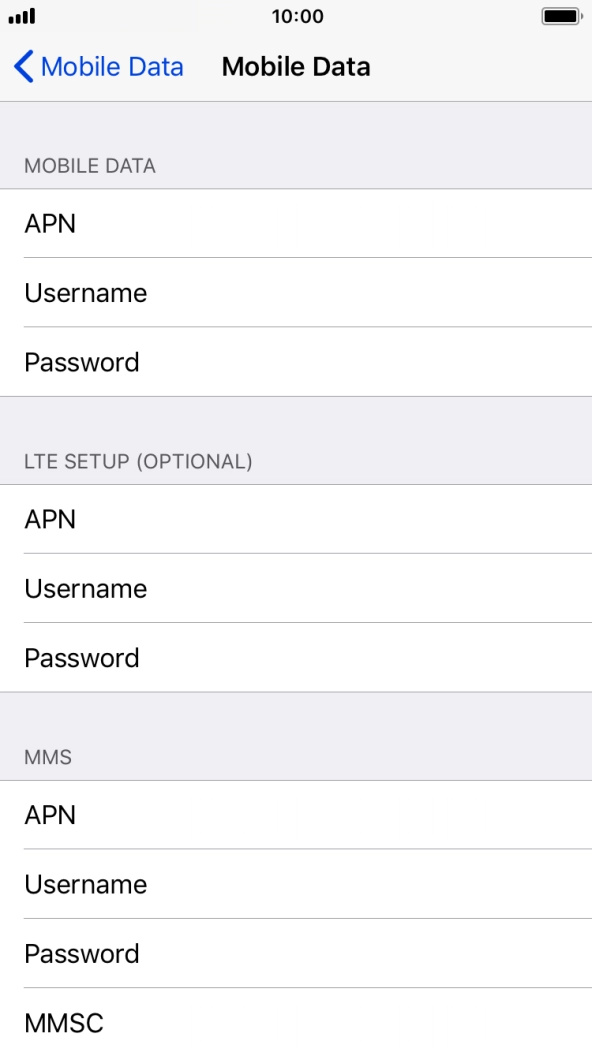 Press APN and key in idata.o2.co.uk. Press APN and key in idata.o2.co.uk.