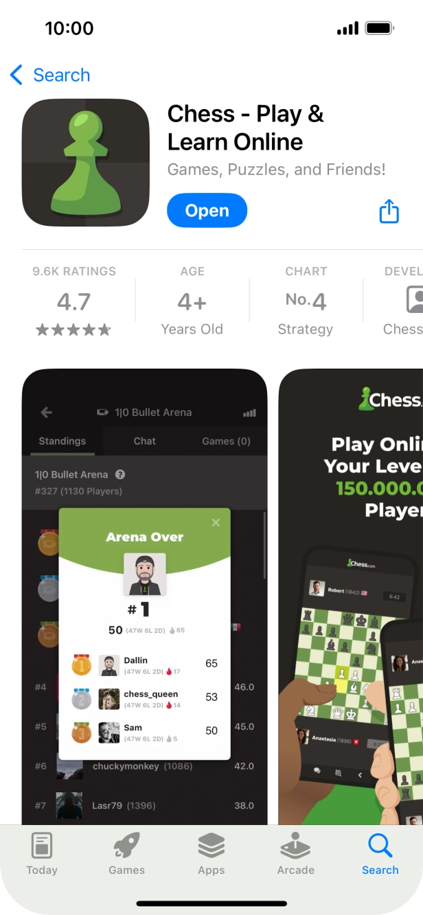 Slide your finger upwards starting from the bottom of the screen to return to the home screen.