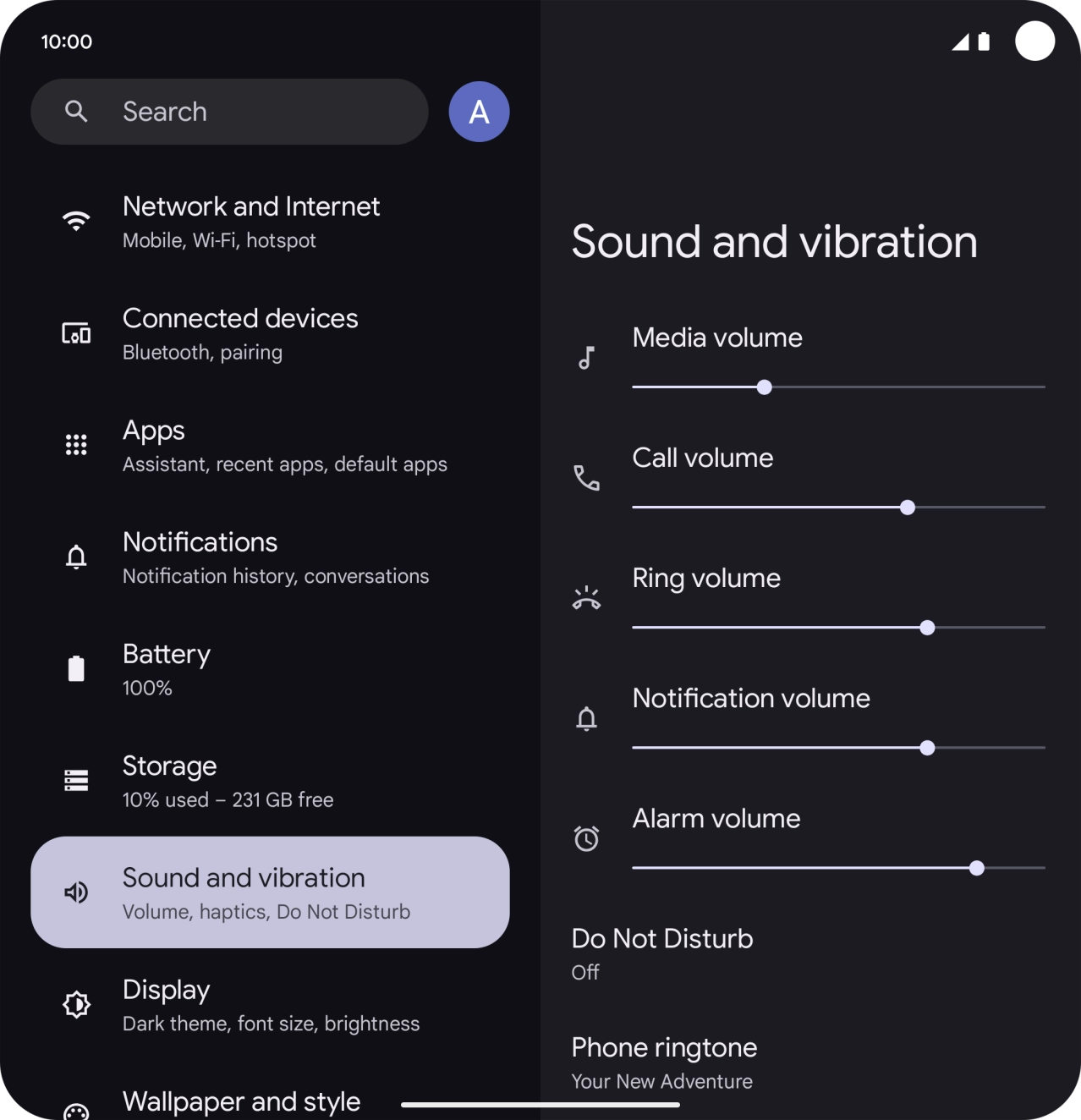 Press Phone ringtone.
