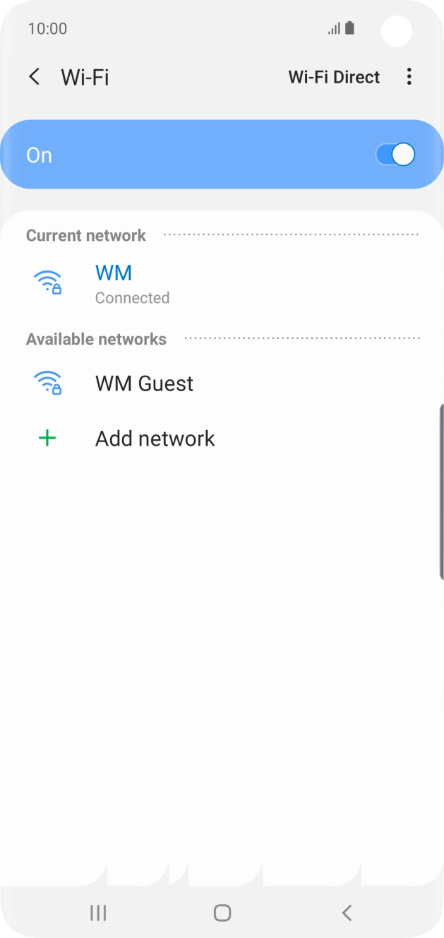 Press the Home key to return to the home screen. Press the Home key to return to the home screen.