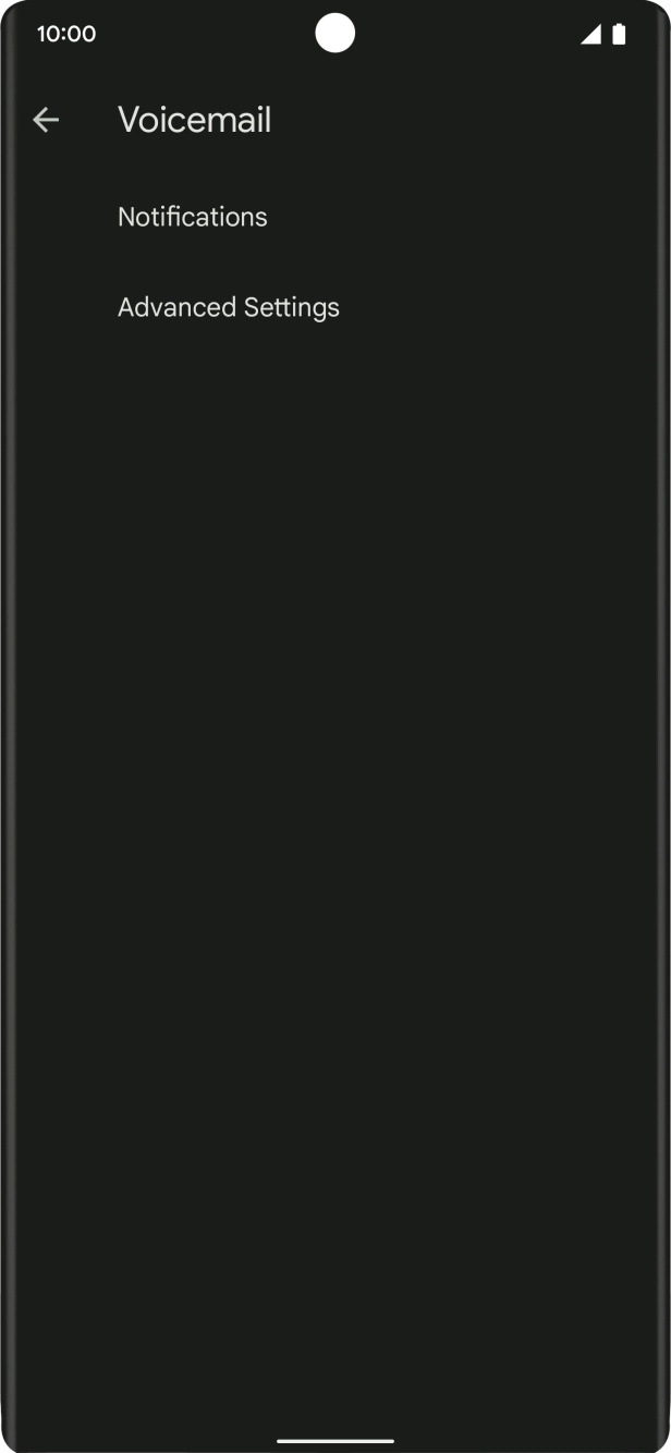 Press Advanced Settings.
