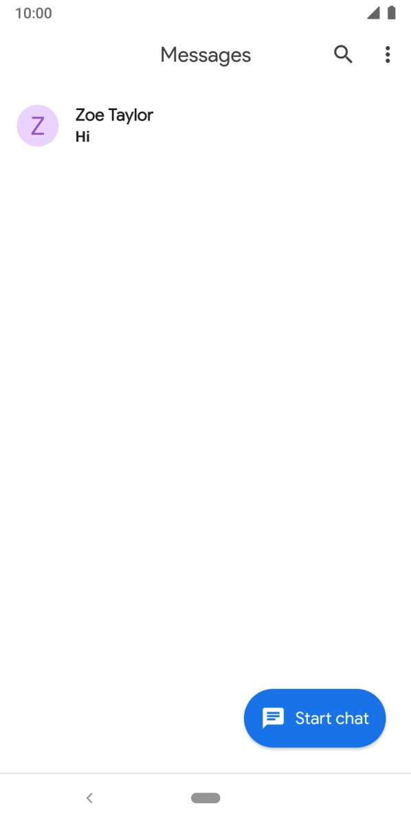 Press Start chat. Press Start chat.