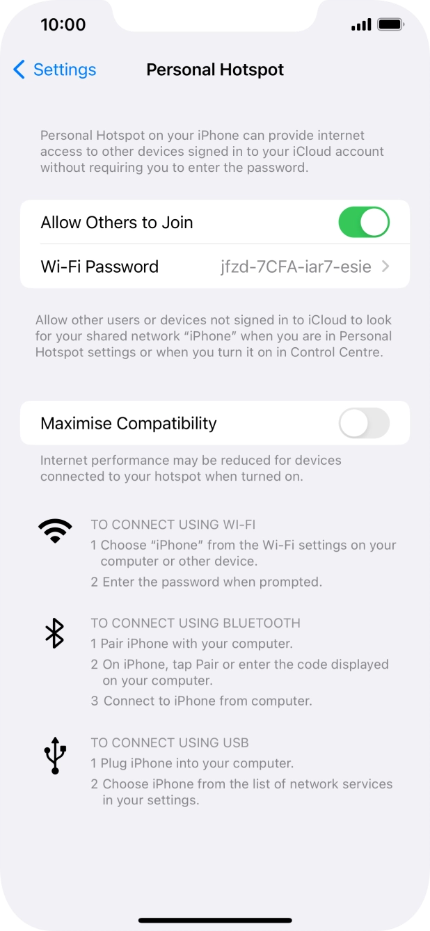 Slide your finger upwards starting from the bottom of the screen to return to the home screen.