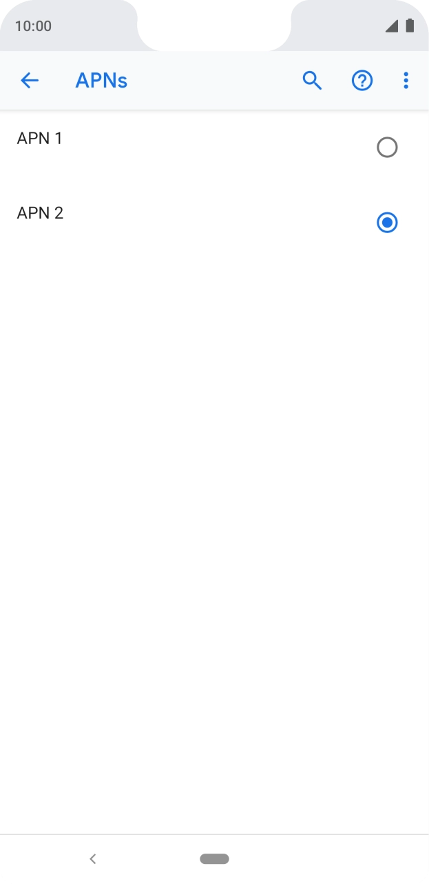 Press the Home key to return to the home screen. Press the Home key to return to the home screen.