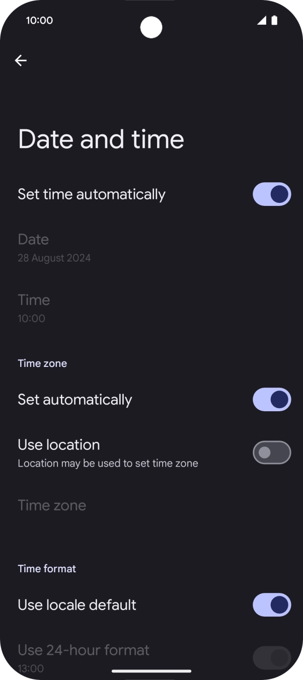 Slide your finger upwards starting from the bottom of the screen to return to the home screen.