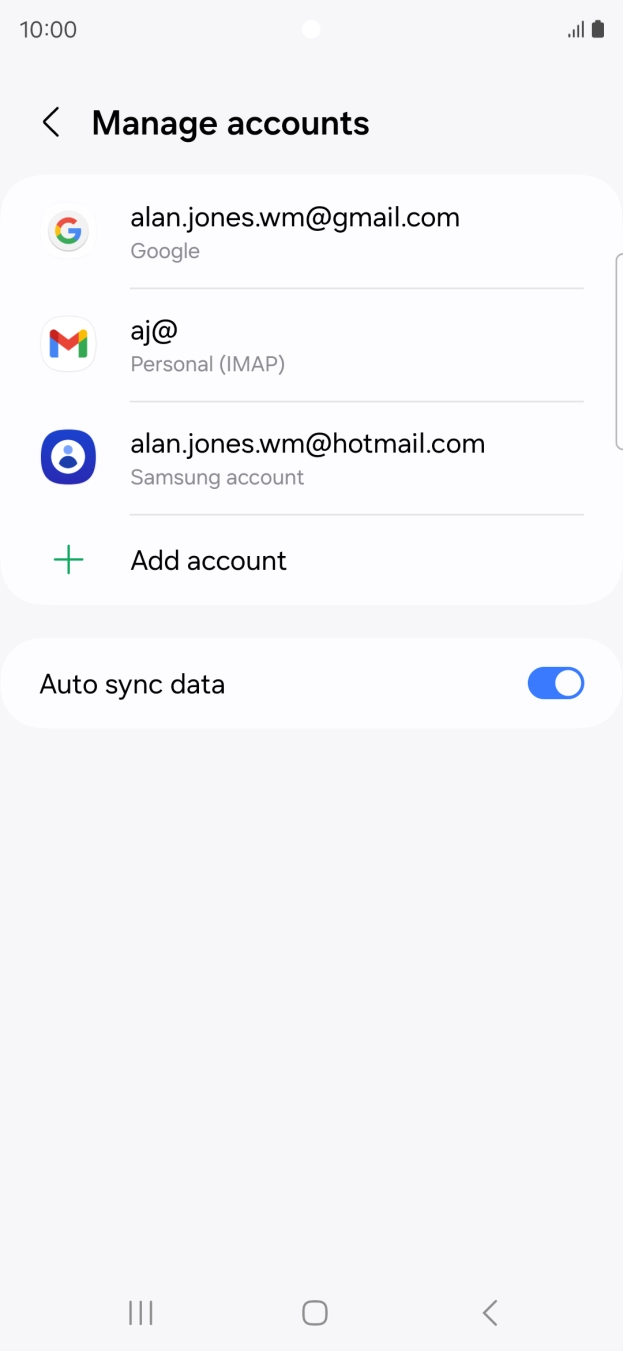 Press the Home key to return to the home screen. Press the Home key to return to the home screen.