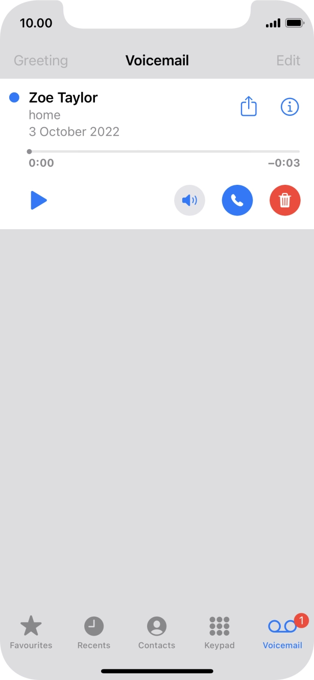 Press the play icon. Press the play icon.