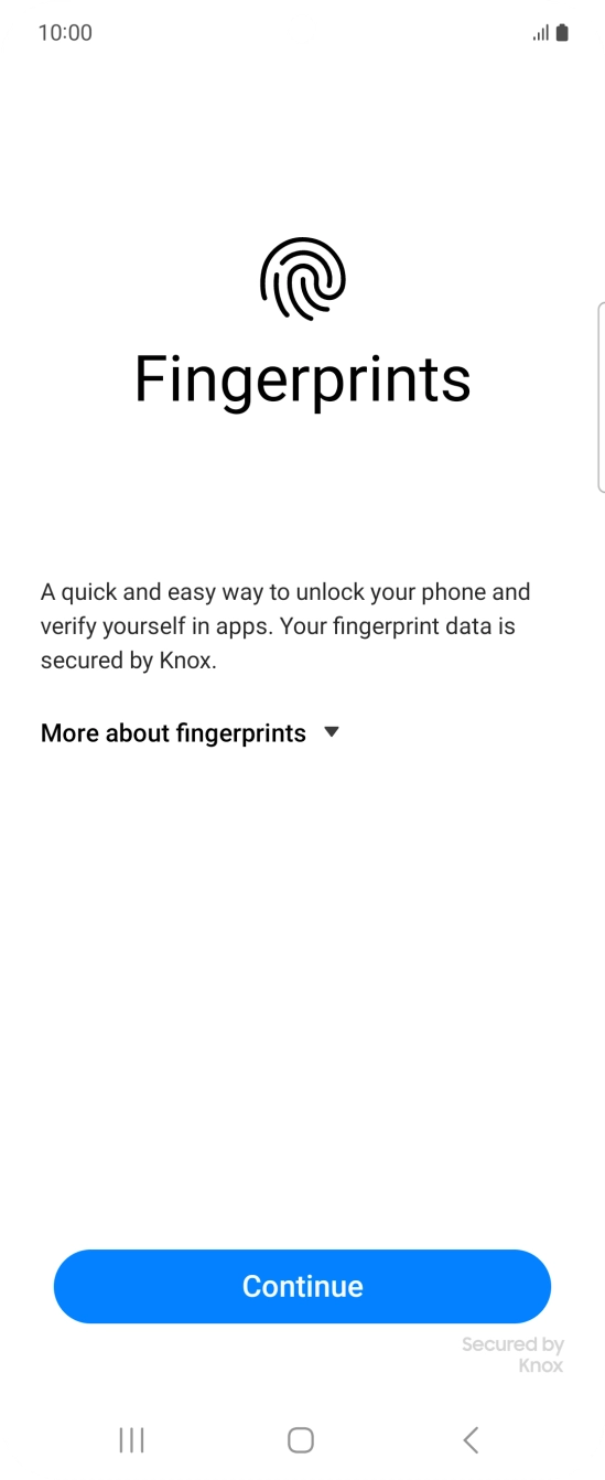 Press Continue. Press Continue.