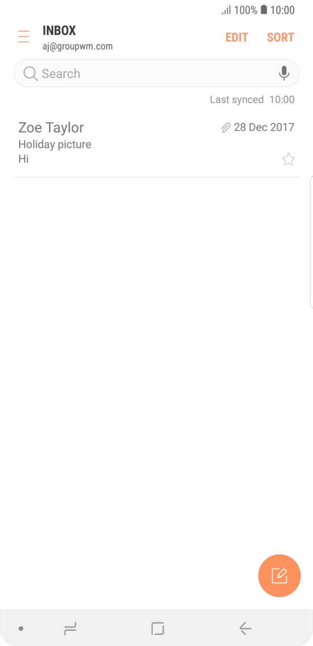 Slide your finger right starting from the left side of the screen. Slide your finger right starting from the left side of the screen.