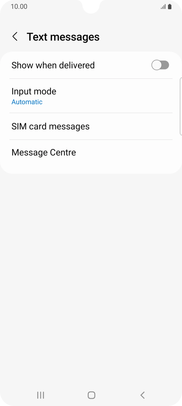 Press Message Centre. Press Message Centre.
