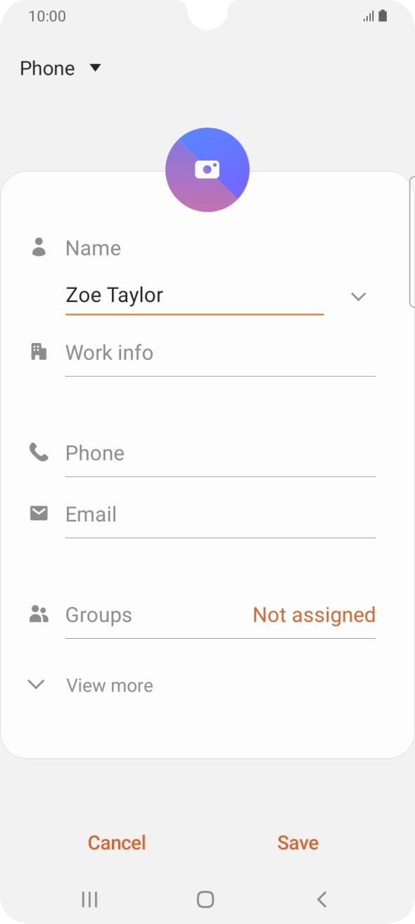 Press Phone and key in the required phone number.