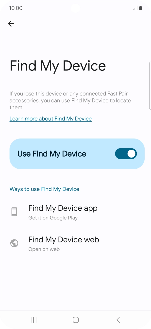 Press the Home key to return to the home screen. Press the Home key to return to the home screen.