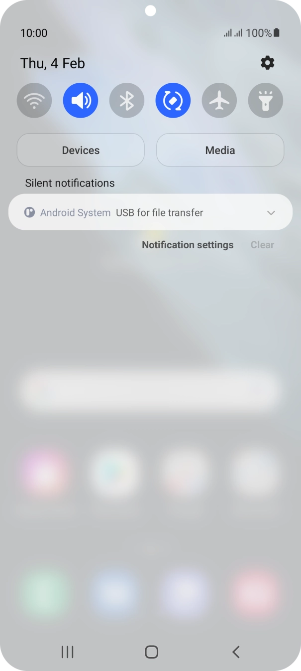Press Android System. Press Android System.