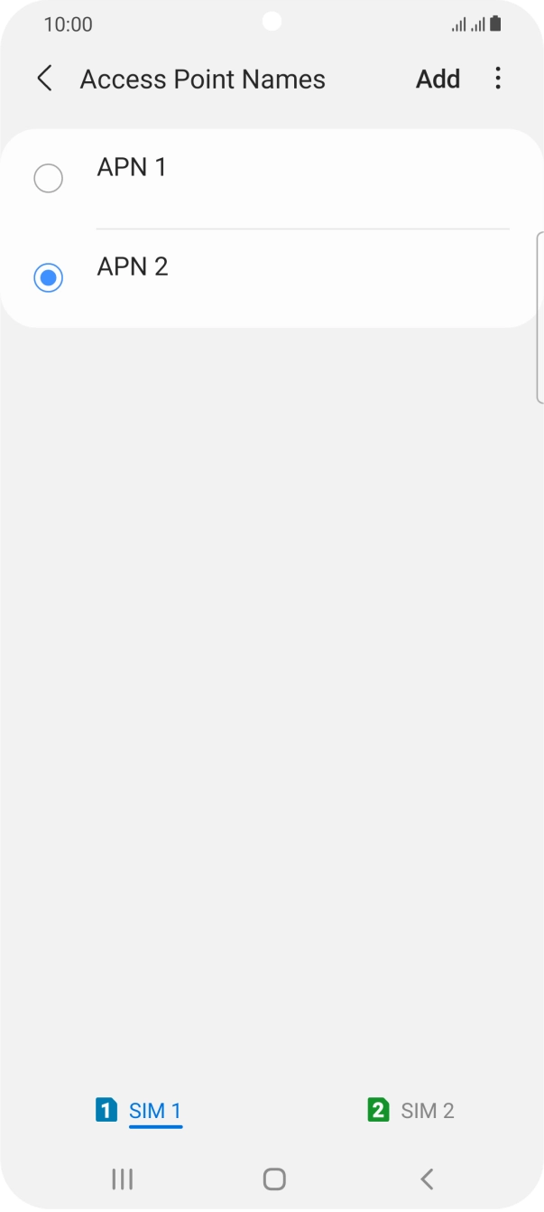 Press the Home key to return to the home screen. Press the Home key to return to the home screen.