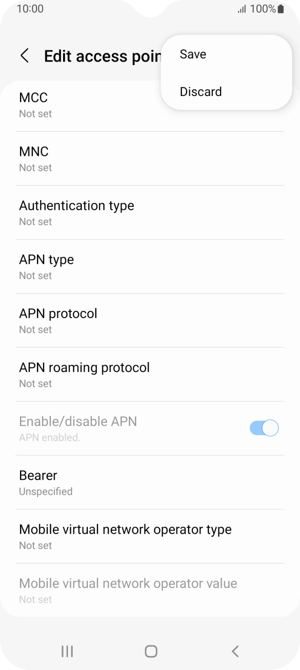Press Save. Press Save.