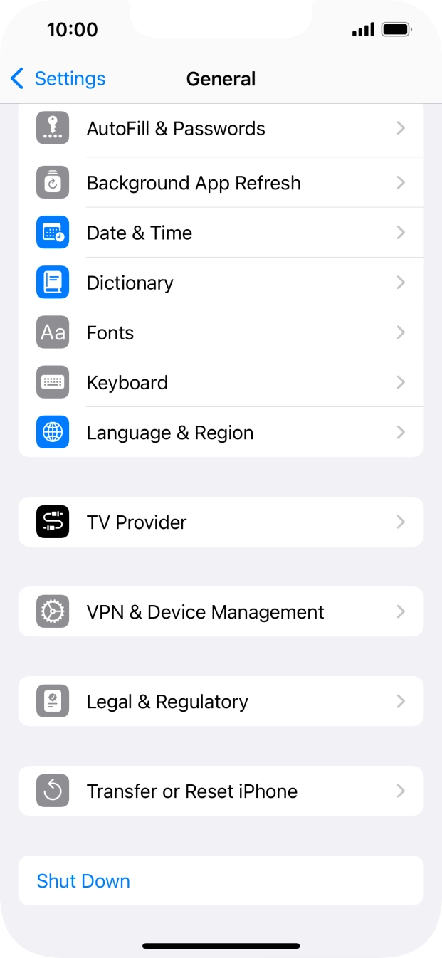 Press Background App Refresh. Press Background App Refresh.