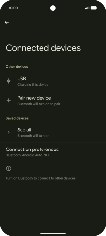 Press Pair new device.