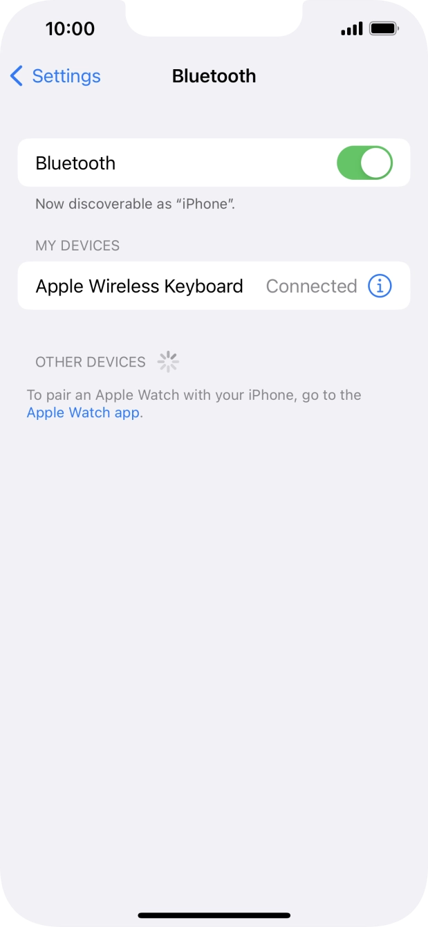 Slide your finger upwards starting from the bottom of the screen to return to the home screen.