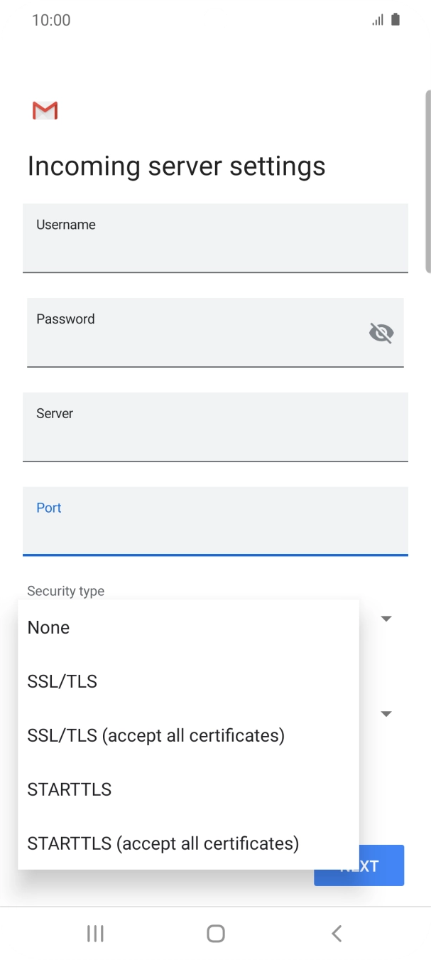 Press None. Press None.