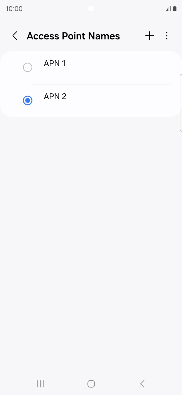 Press the Home key to return to the home screen. Press the Home key to return to the home screen.