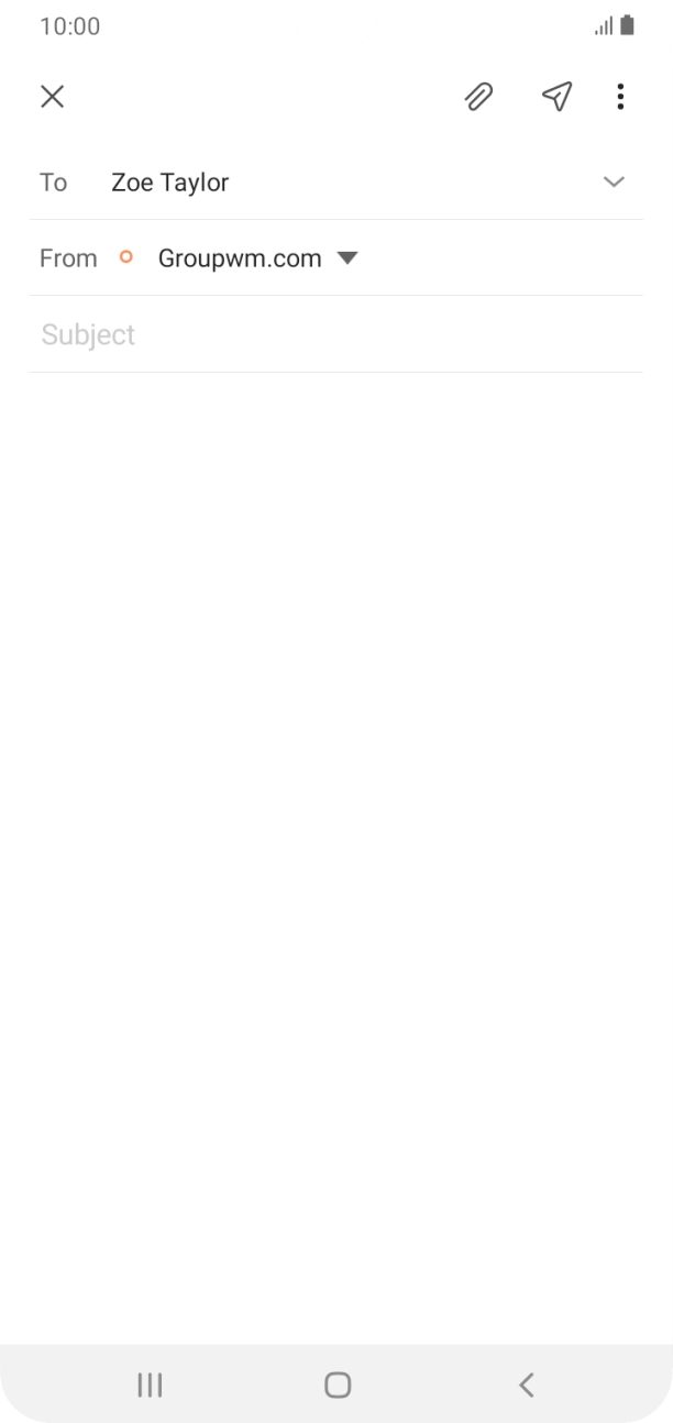 Press Subject and key in the required subject. Press Subject and key in the required subject.