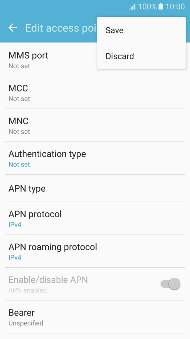 Press Save. Press Save.