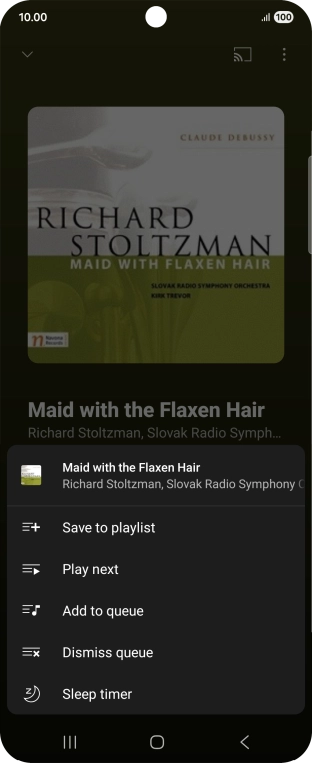 Press the add icon.