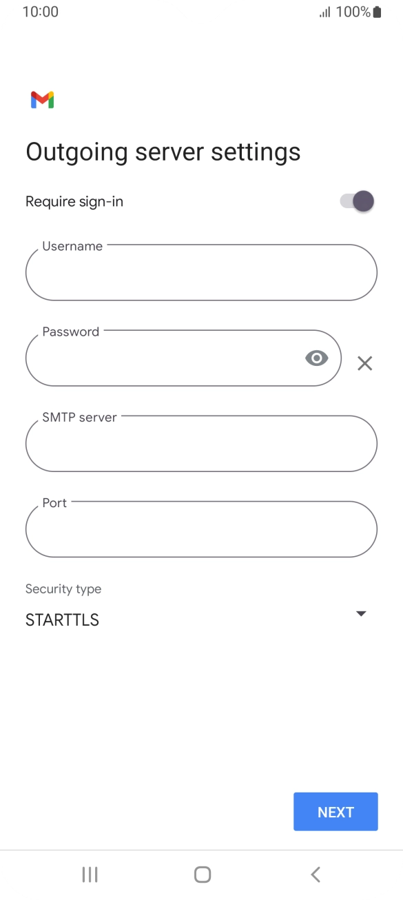 Press the indicator next to 'Require sign-in' to turn on the function. Press the indicator next to 'Require sign-in' to turn on the function.
