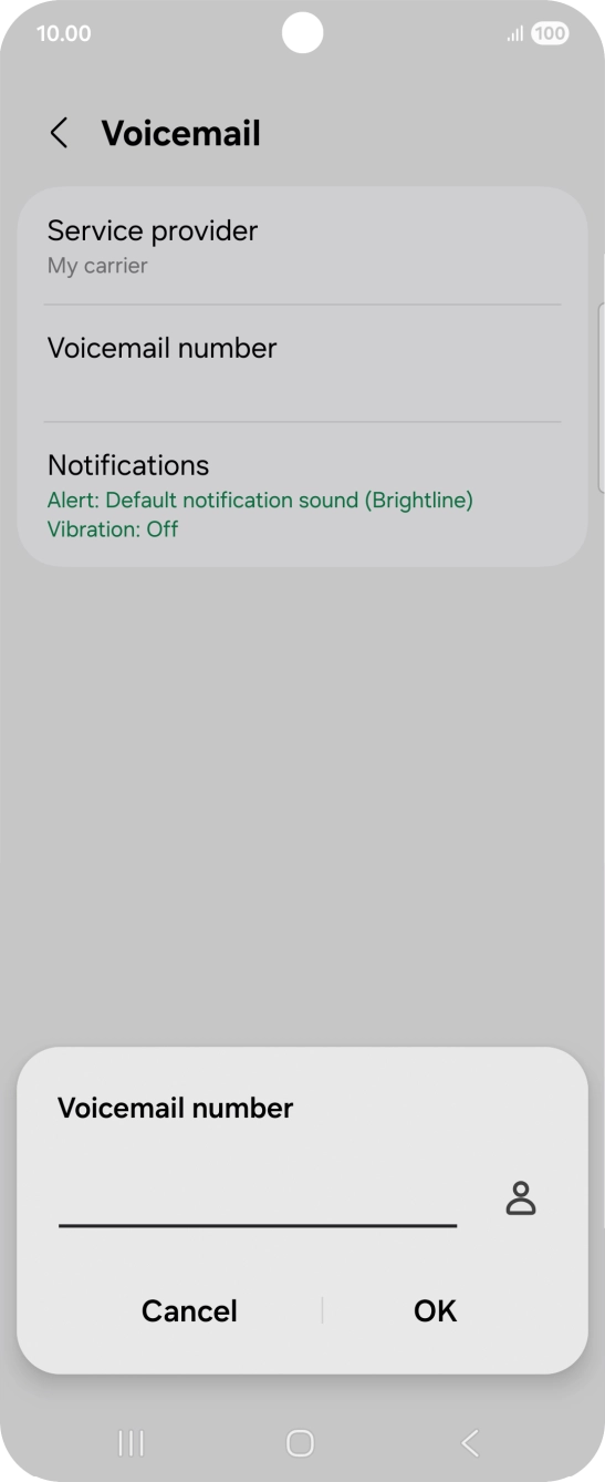 Key in 901 and press OK.