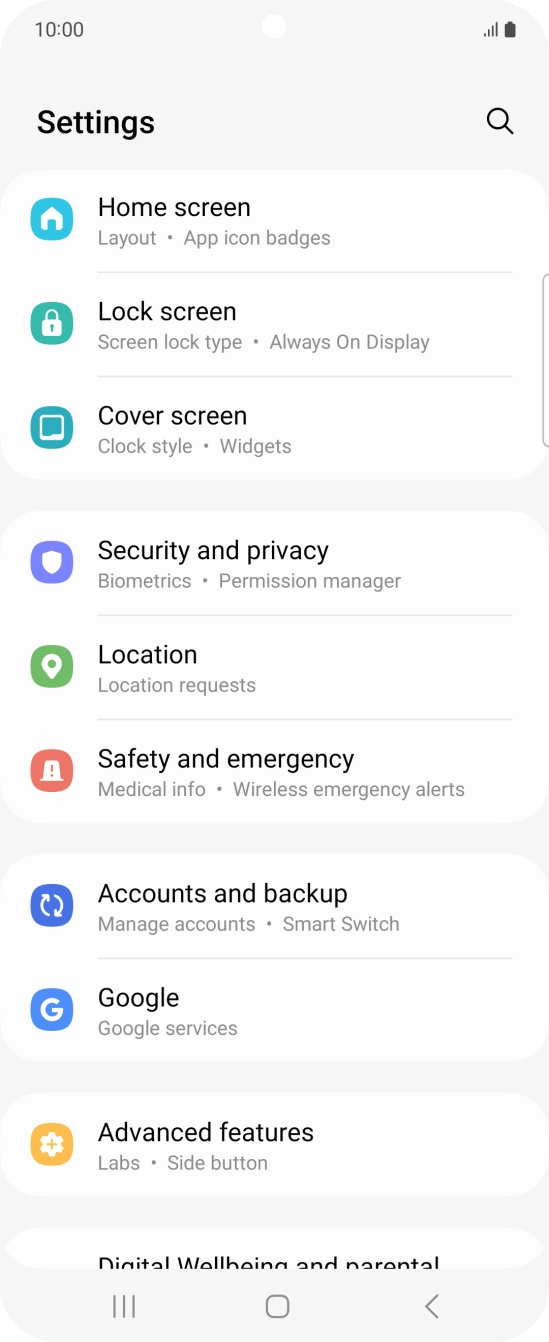 Press Accounts and backup. Press Accounts and backup.