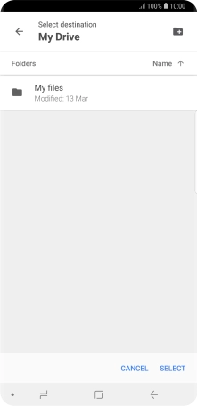 To create a new folder, press the new folder icon and follow the instructions on the screen to create a new folder. To create a new folder, press the new folder icon and follow the instructions on the screen to create a new folder.
