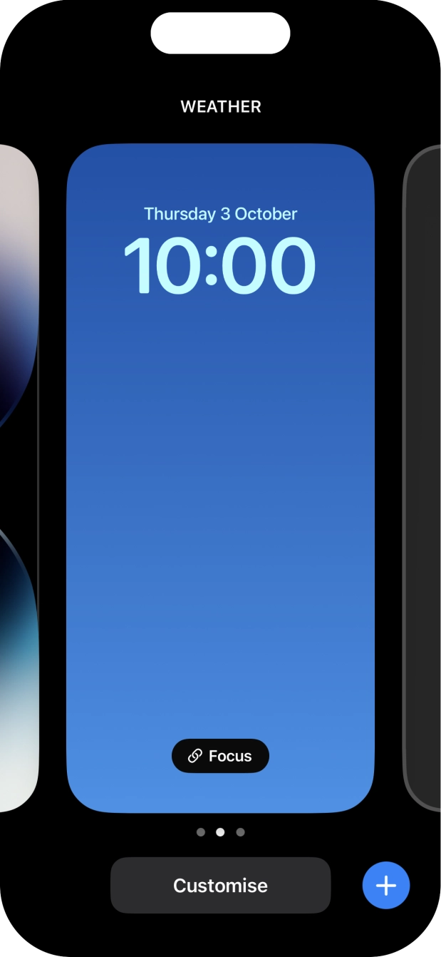 Press Focus. Press Focus.