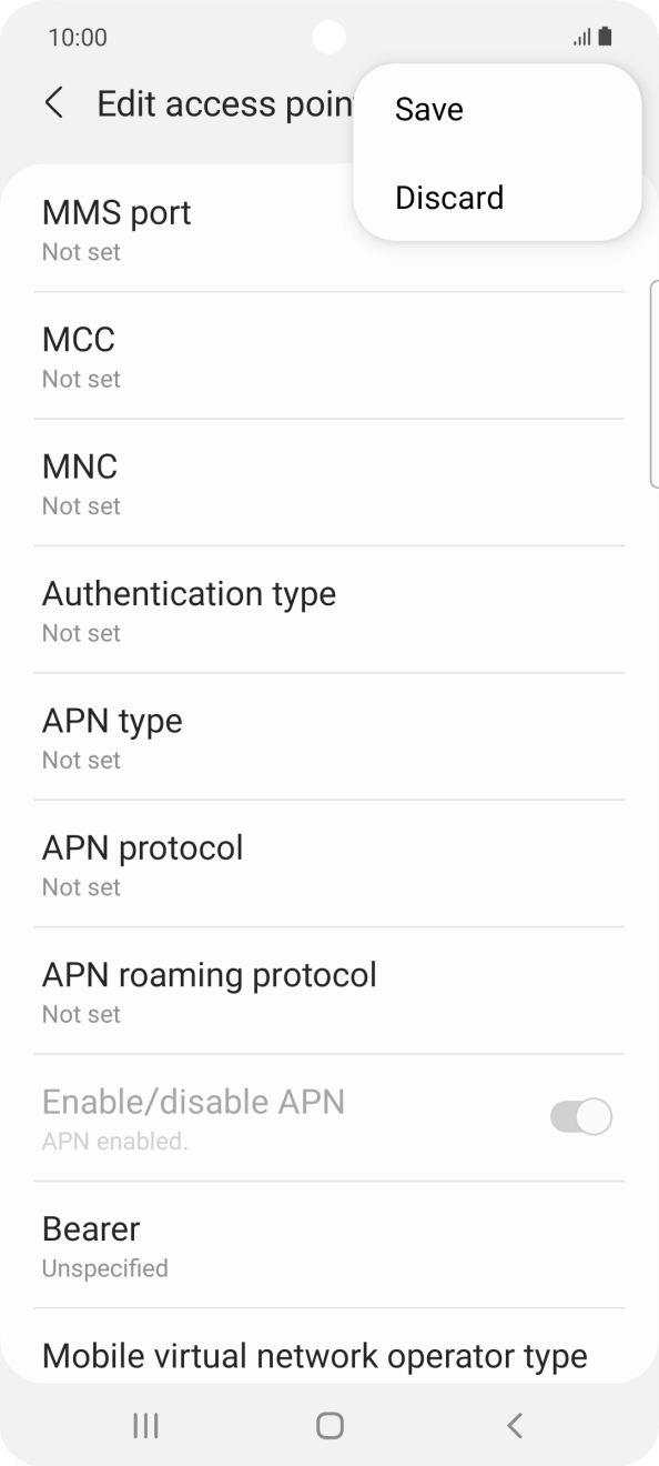 Press Save. Press Save.