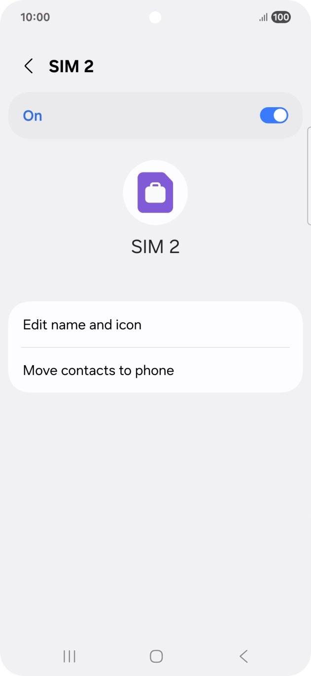 Press the indicator to turn use of the plan on or off.