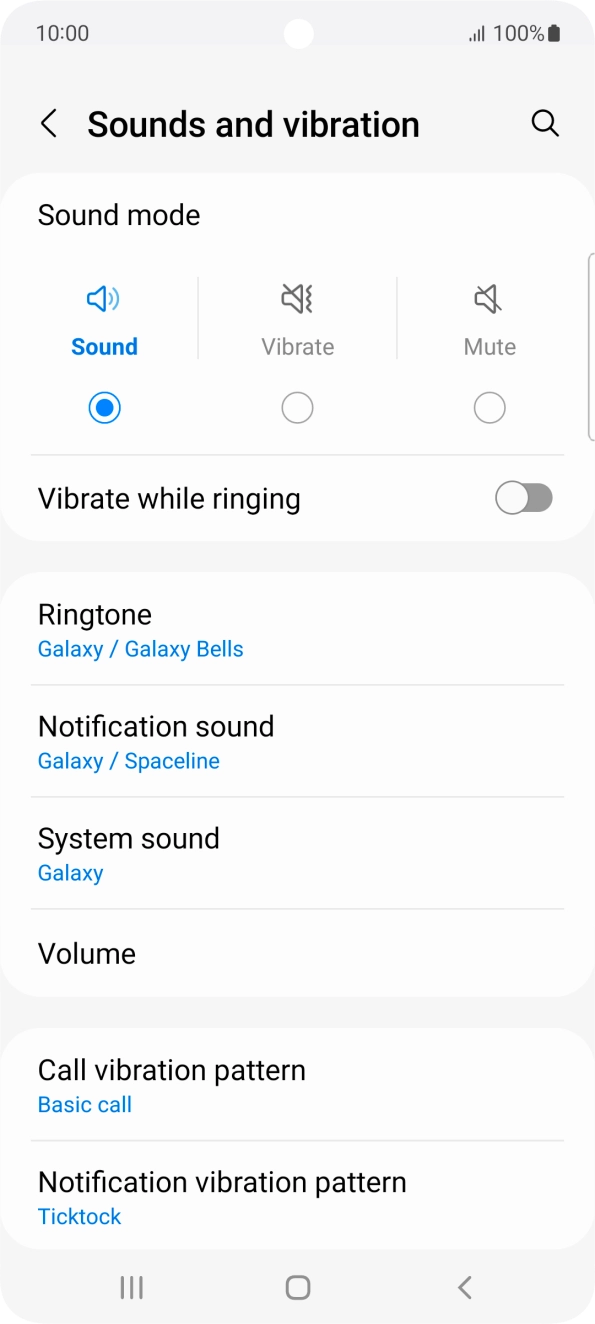 Press Ringtone.
