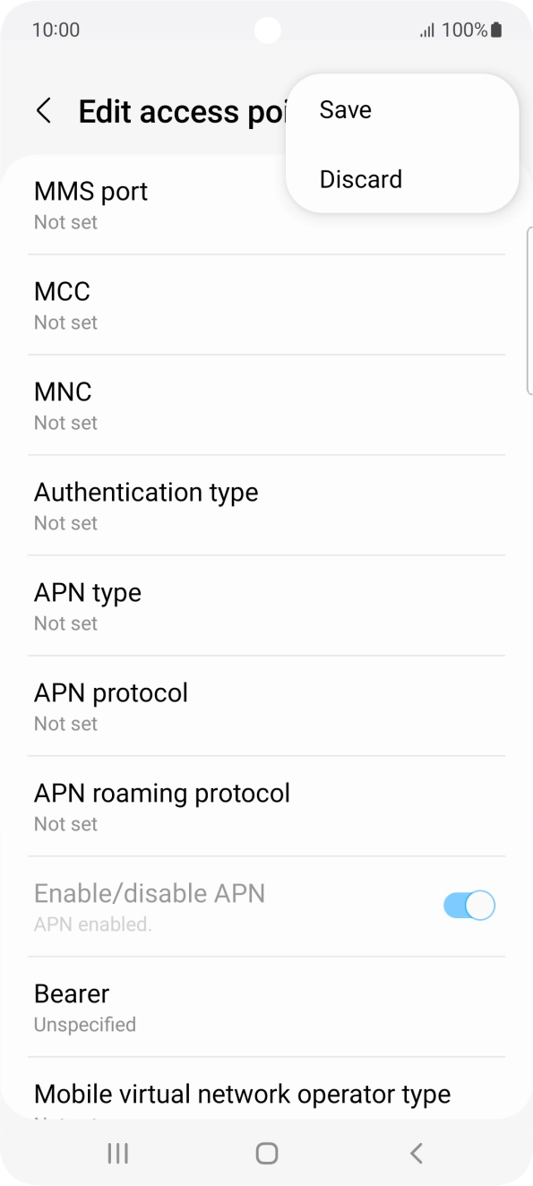 Press Save. Press Save.