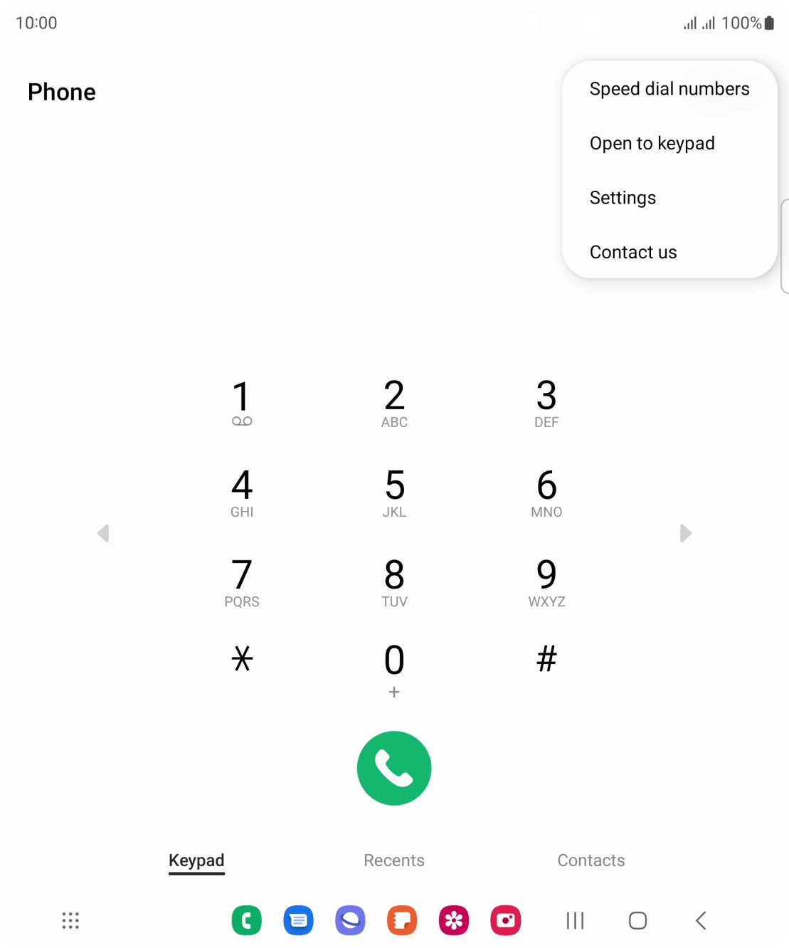 Press Settings. Press Settings.