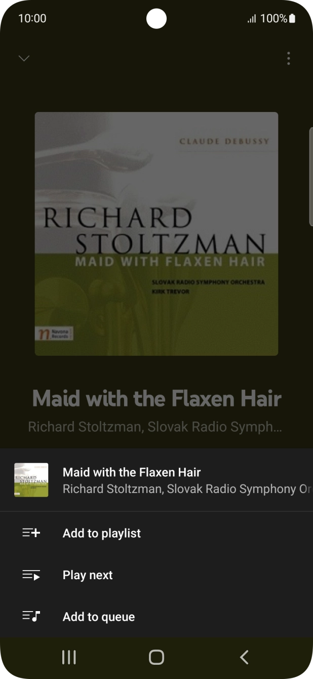 Press Add to playlist.