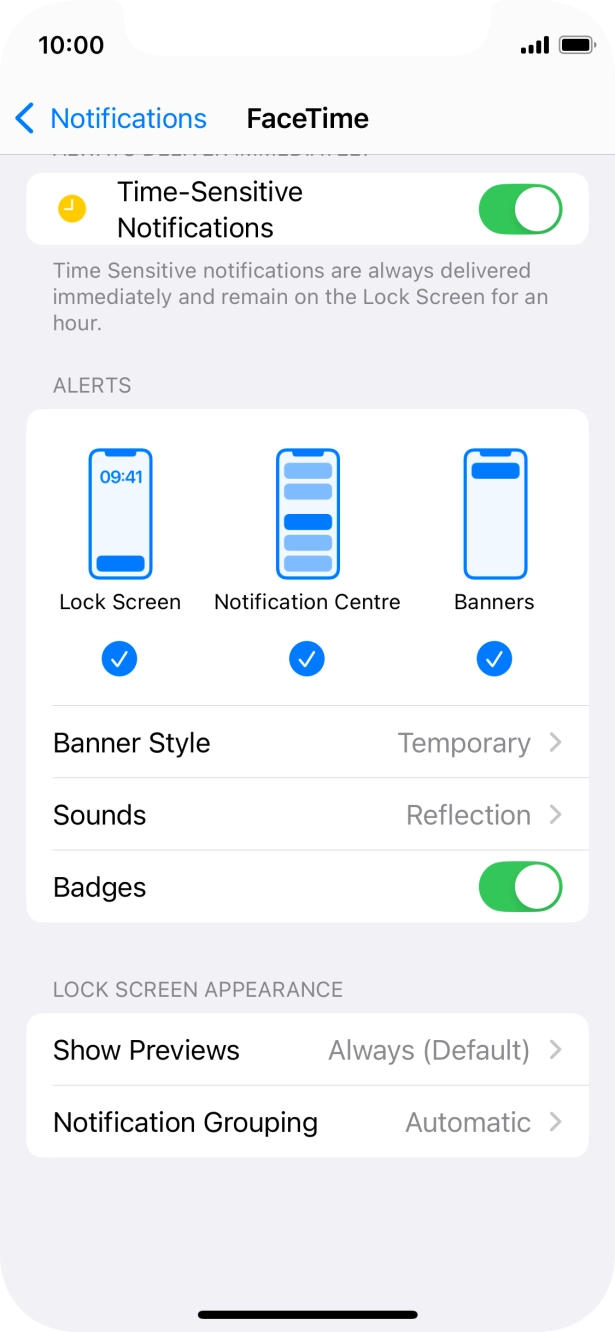 Press Notification Grouping.